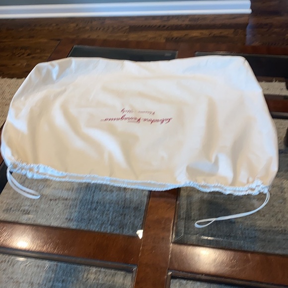 Salvatore Ferragamo Florence Italy large Purse Dust Bag 30” x 21” drawstrings - Picture 5 of 14